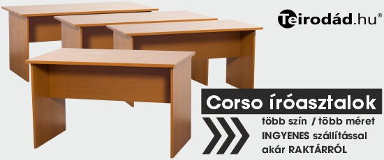 Corso íróasztalok, corso irodabútor